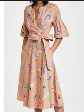 Tanya Taylor Frida Squiggle Dress Size 4